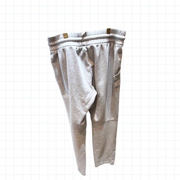 Adidas Light Gray Jogger Sweatpants Activewear | Size Large - Picture 6 of 7